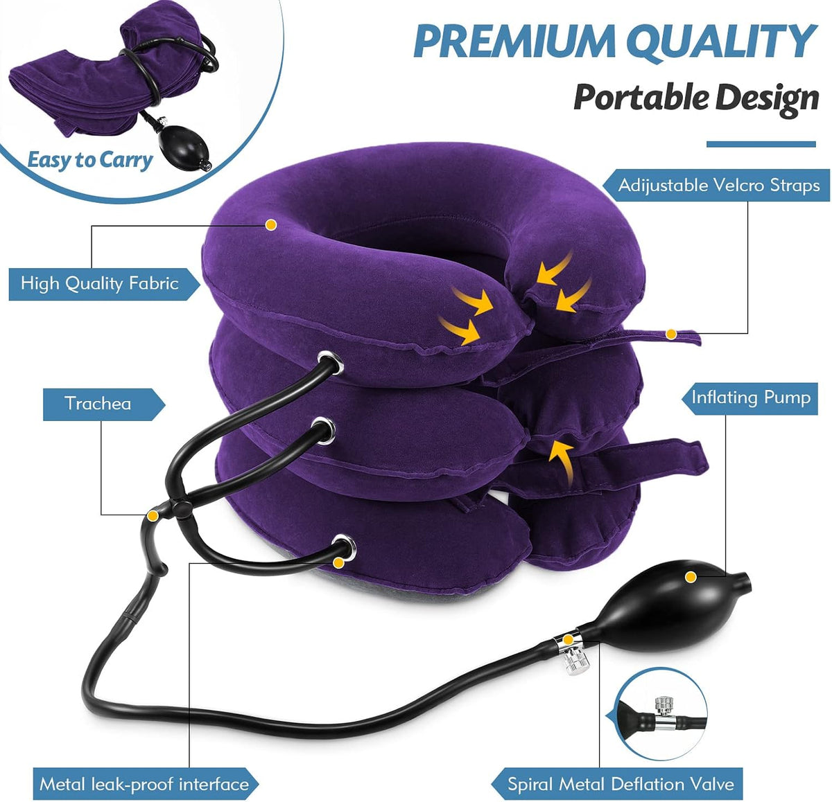 Neck Stretcher, Neck Traction Device for Neck Pain Relief