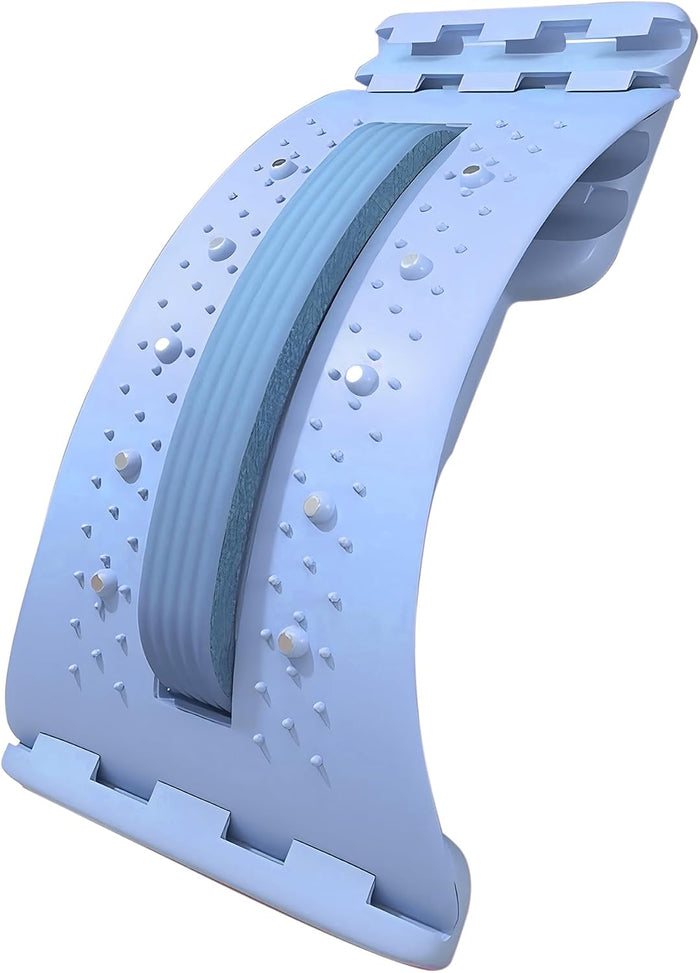 4-Level Back Stretcher for Lumbar Support (Blue)