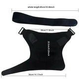 Adjustable shoulder brace with compression pad