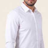 Shoulder support undetectable under a white shirt