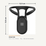 Actual size: 12.5 x 11.9 x 13.8 cm, 70 g